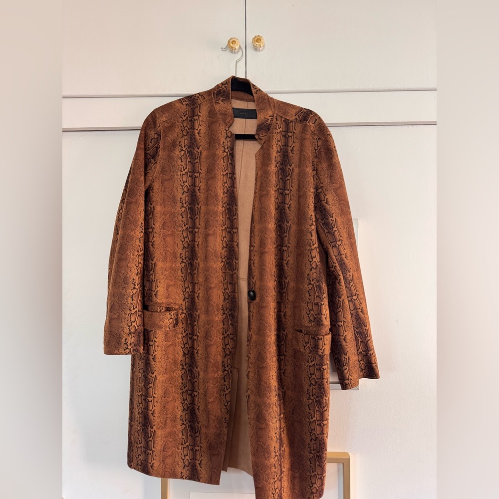BlankNYC | Brown Snake Print Women's Coat
